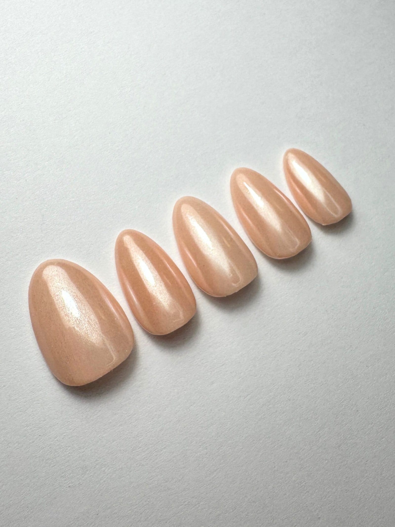 Press-on nails Rosé Donut - vue 2